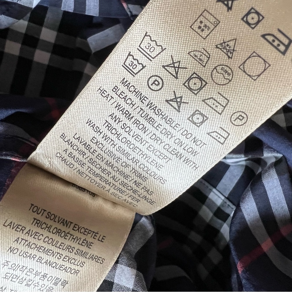 BURBERRY Men George Check Shirt - Picture 7 of 8